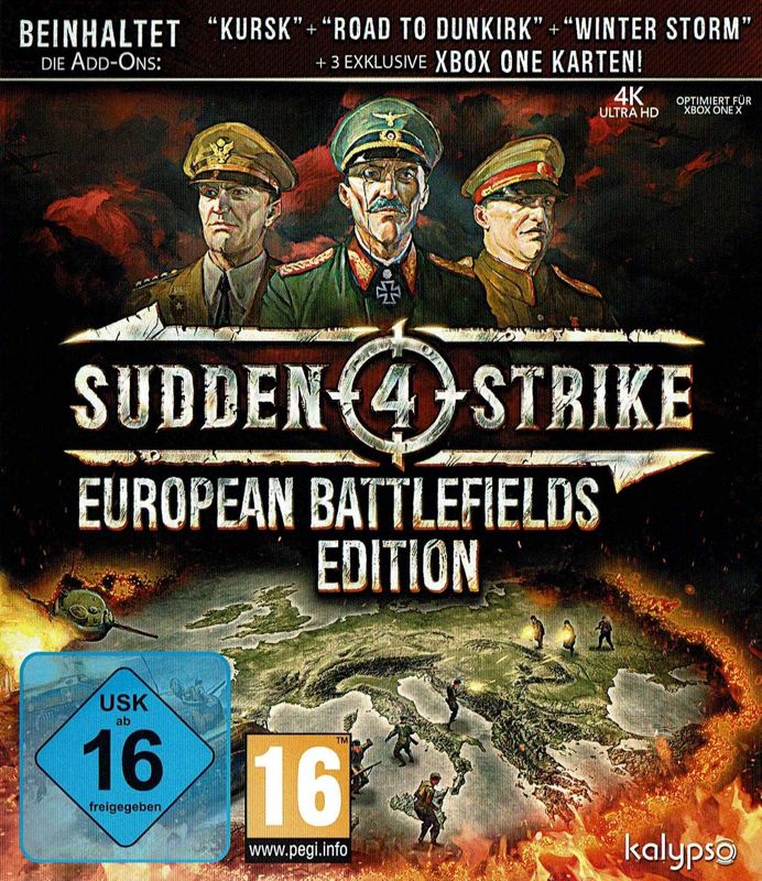 Sudden Strike 4 European Battlefields Edition box art for Xbox One